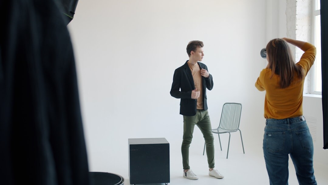 person auditioning for role
