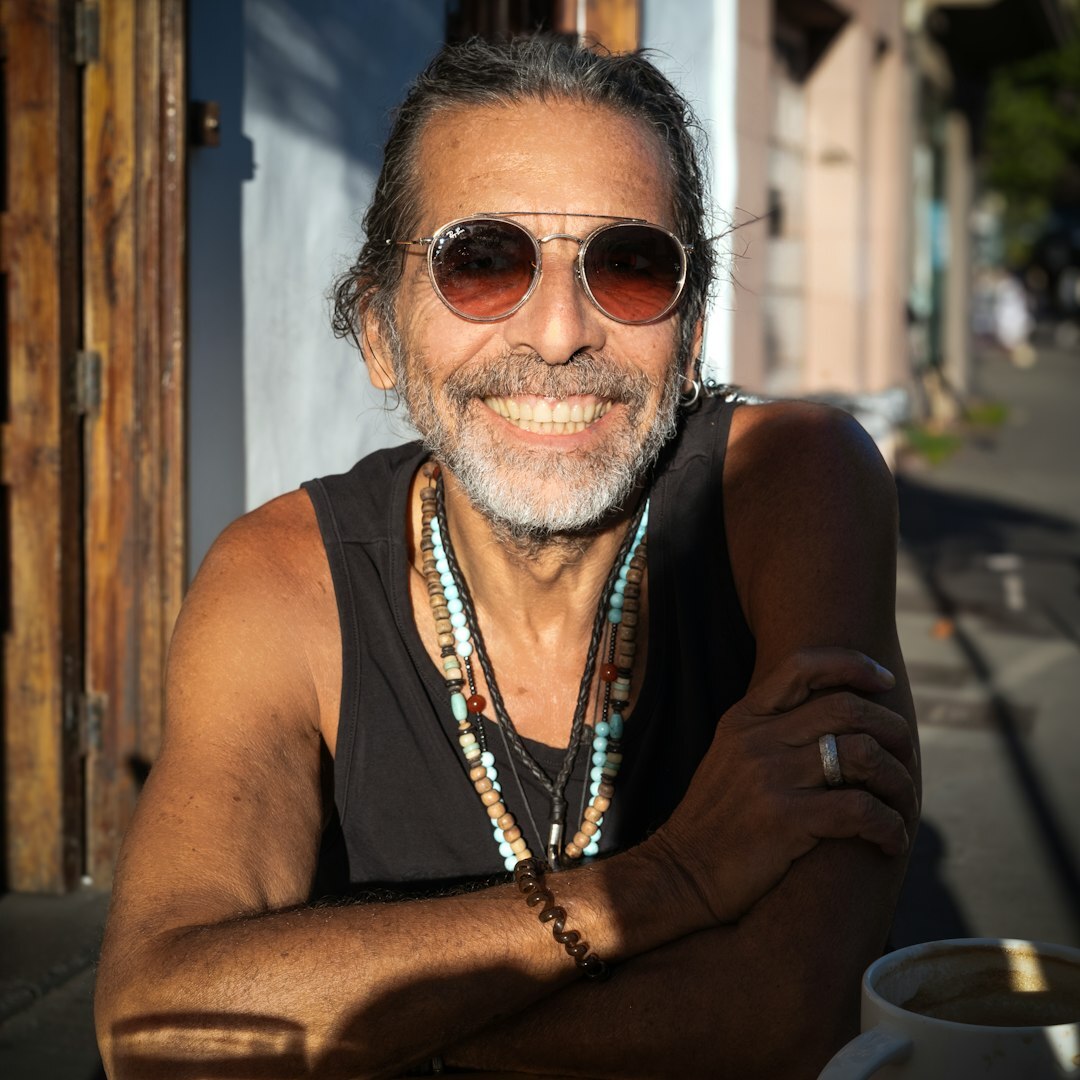 Portrait of a latino actor in his forties
